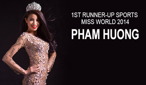 Pham Huong - Miss World Sport 2014    