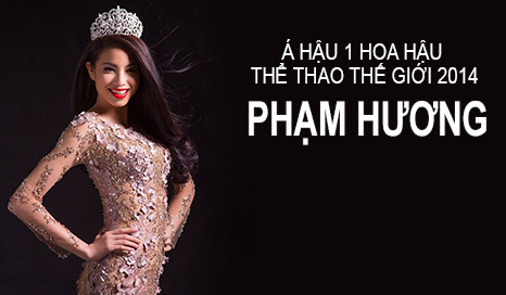 Á hậu 1 Hoa hậu Thể thao thế giới Phạm Hương     